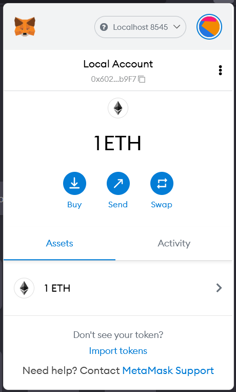 how to send a ether from metamask to etherdelta